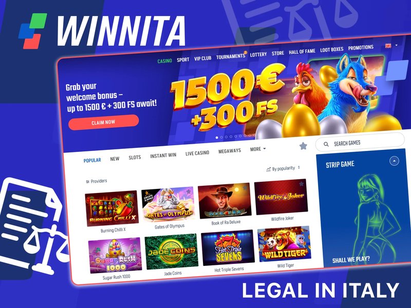 Scopri Winnita: il nuovo casinò online con app e bonus esclusivi in Italia